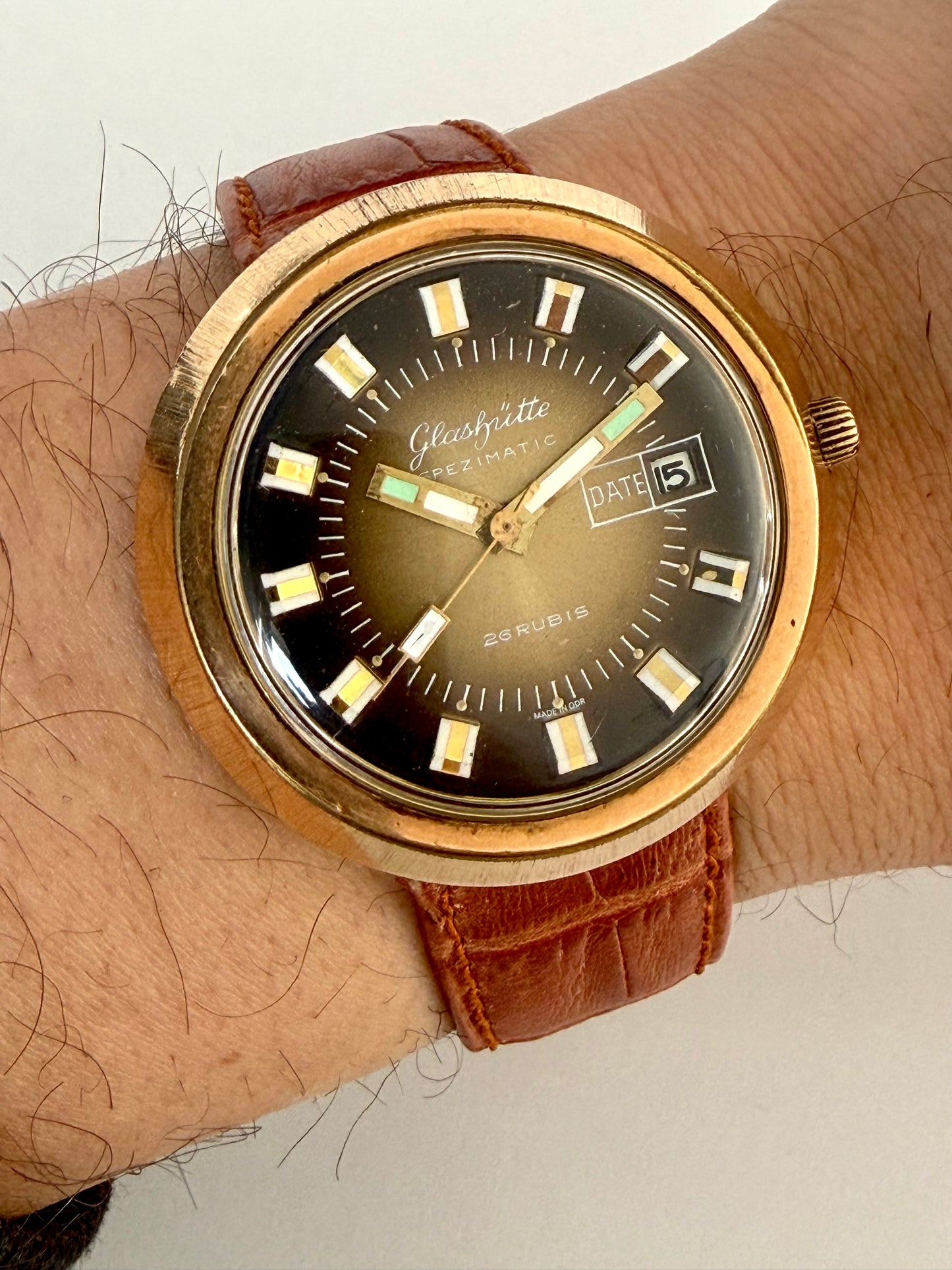 GLASHUTTE SPEZIMATIC Automatic vintage 70s