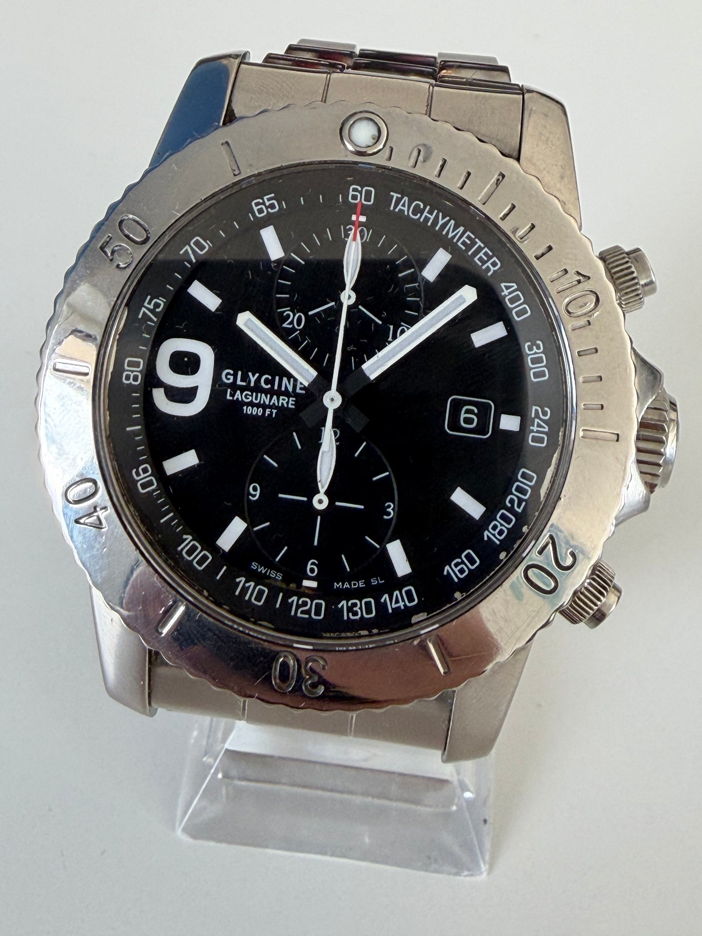 GLYCINE LAGUNARE "BIG 9" CHRONO Automatic 3738