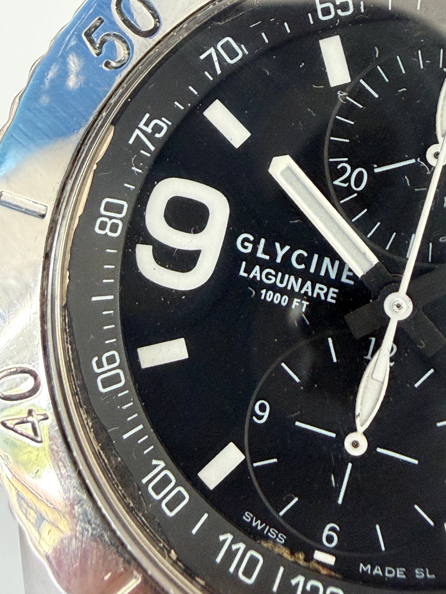 GLYCINE LAGUNARE "BIG 9" CHRONO Automatic 3738