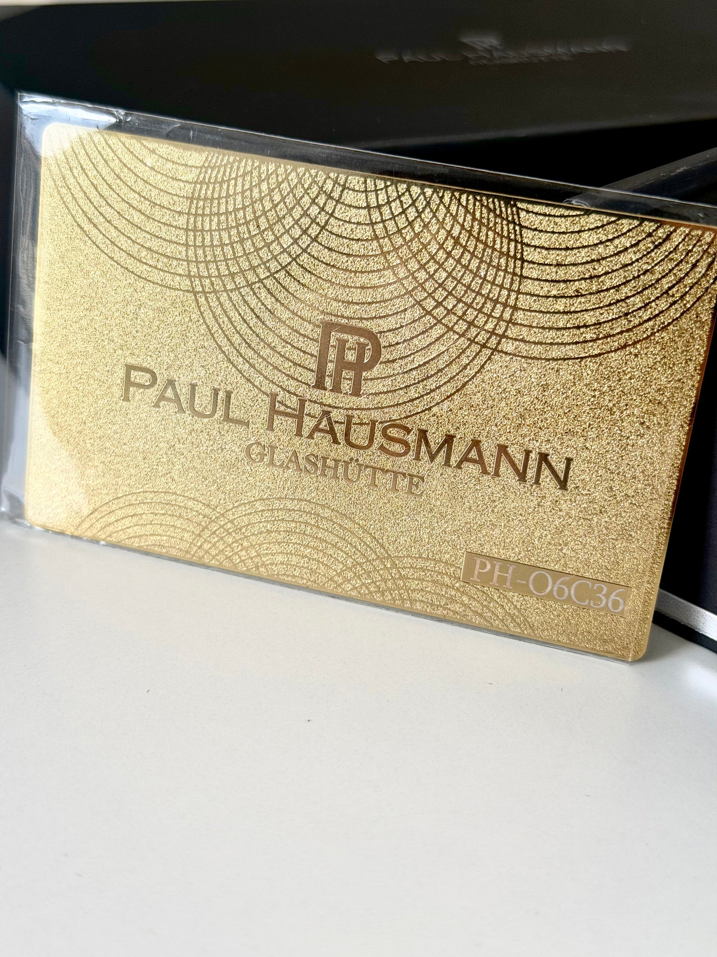 PAUL HAUSMANN GLASHUTTE KOSMOS MOONPHASE