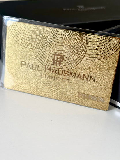 PAUL HAUSMANN GLASHUTTE KOSMOS MOONPHASE