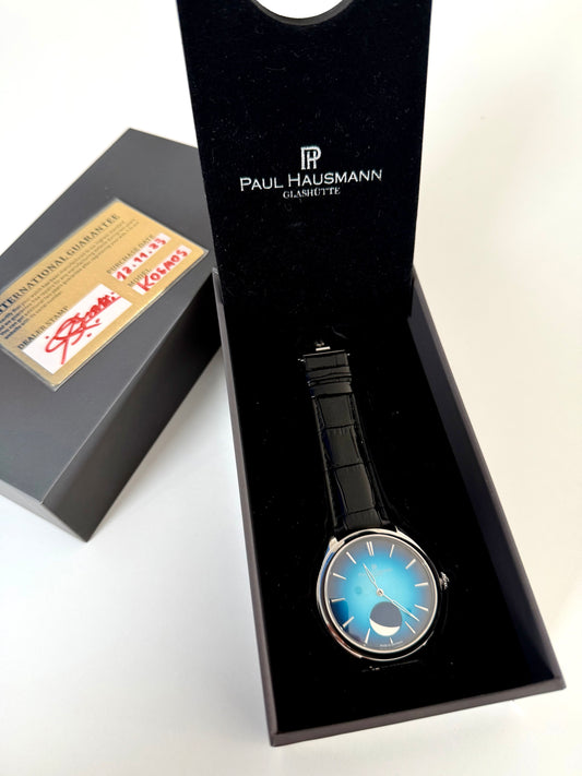PAUL HAUSMANN GLASHUTTE KOSMOS MOONPHASE