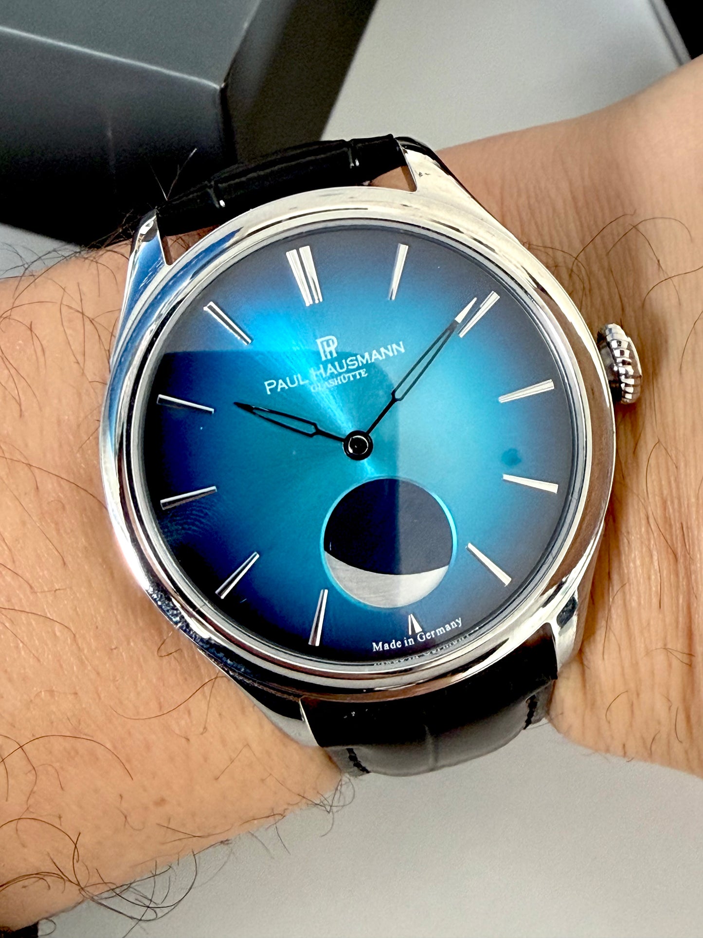 PAUL HAUSMANN GLASHUTTE KOSMOS MOONPHASE