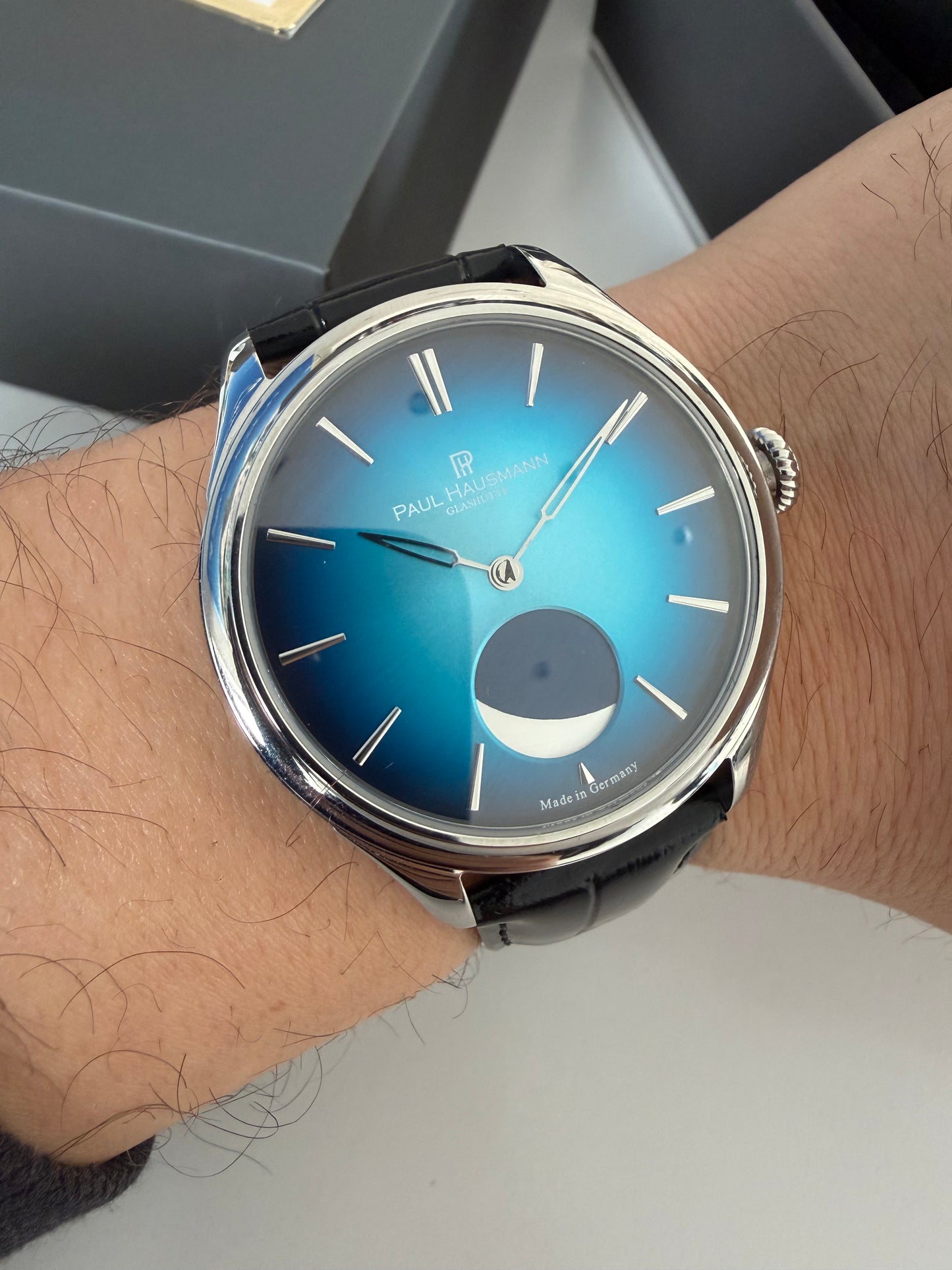 PAUL HAUSMANN GLASHUTTE KOSMOS MOONPHASE