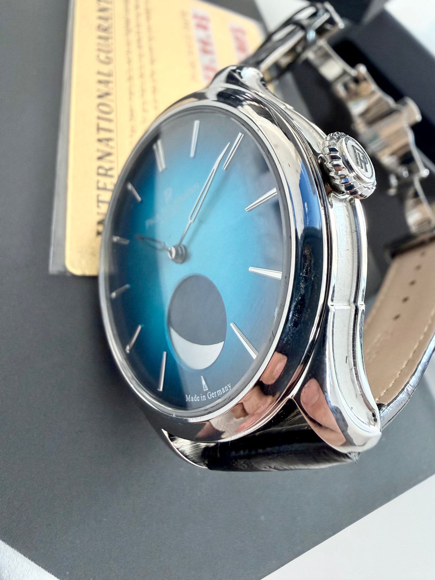 PAUL HAUSMANN GLASHUTTE KOSMOS MOONPHASE