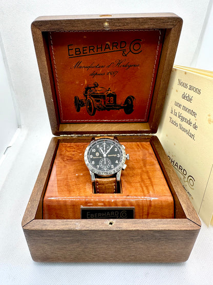 EBERHARD TAZIO NUVOLARI CHRONOGRAPH FULL SET