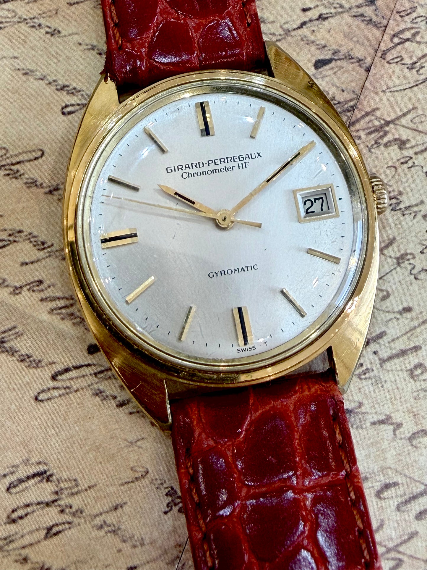GIRARD PERREGAUX GYROMATIC CHRONOMETER HF AUTOMATIC