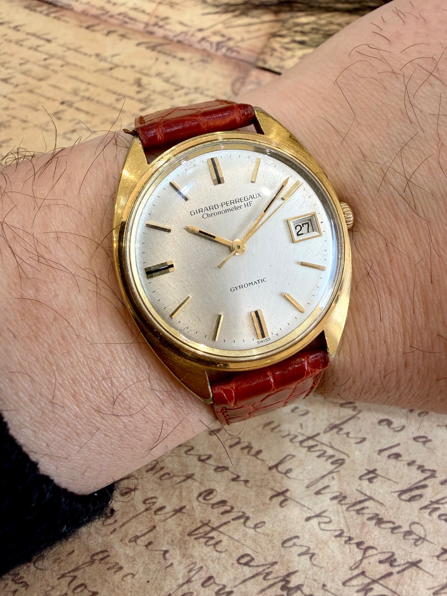 GIRARD PERREGAUX GYROMATIC CHRONOMETER HF AUTOMATIC