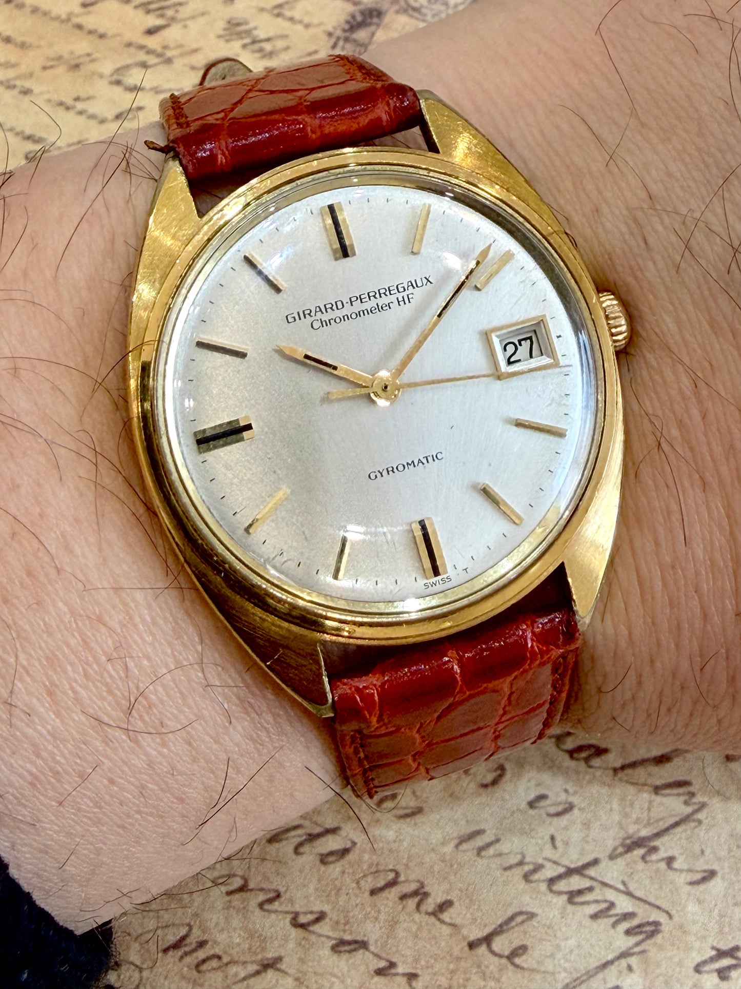 GIRARD PERREGAUX GYROMATIC CHRONOMETER HF AUTOMATIC