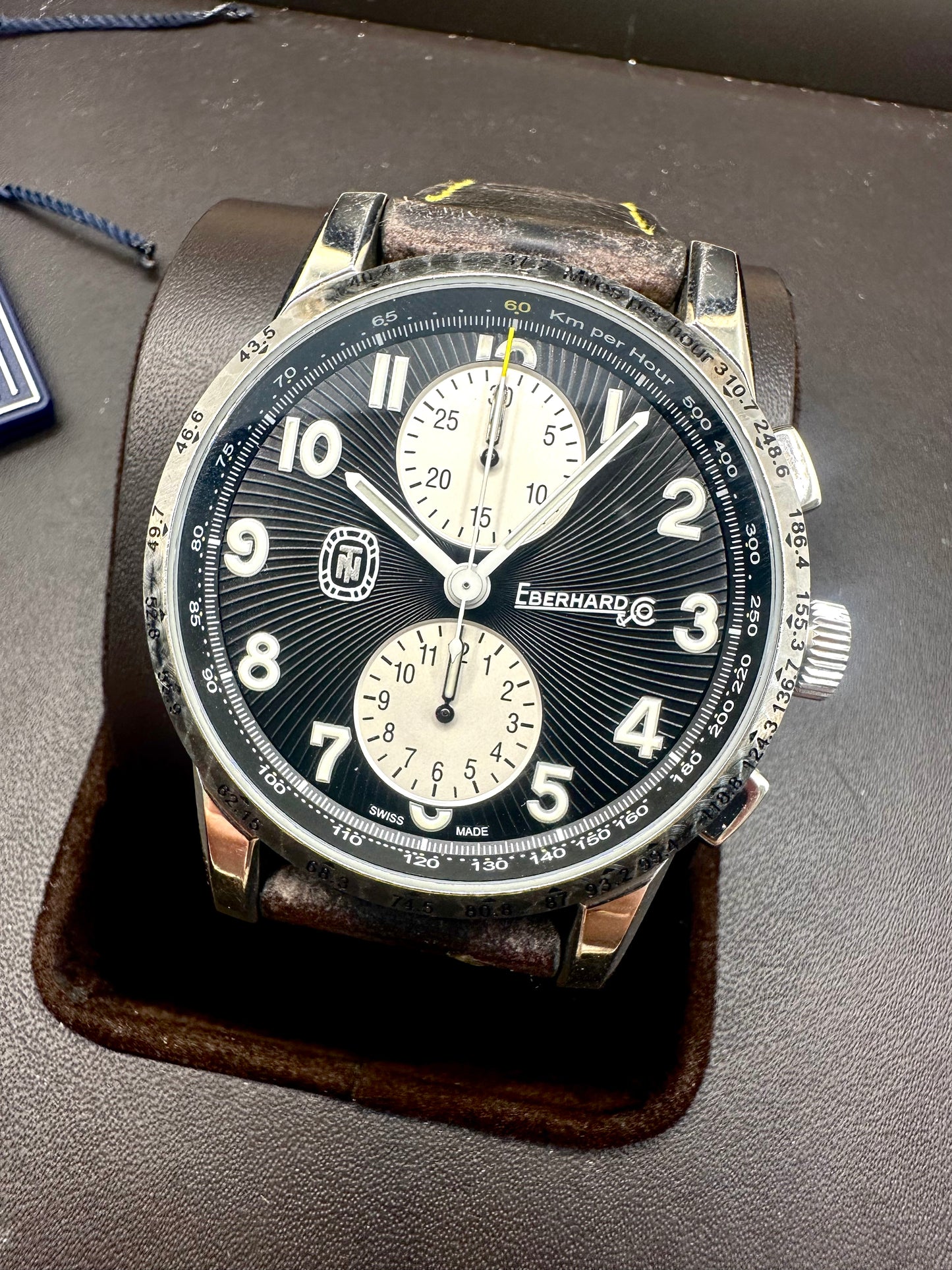 EBERHARD TAZIO NUVOLARI CHRONOGRAPH NEW REF 31076