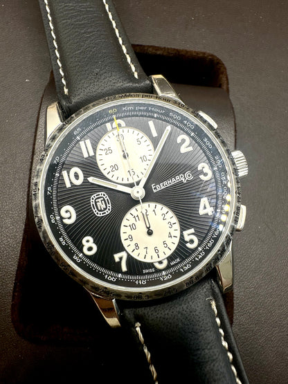 EBERHARD TAZIO NUVOLARI CHRONOGRAPH NEW REF 31076