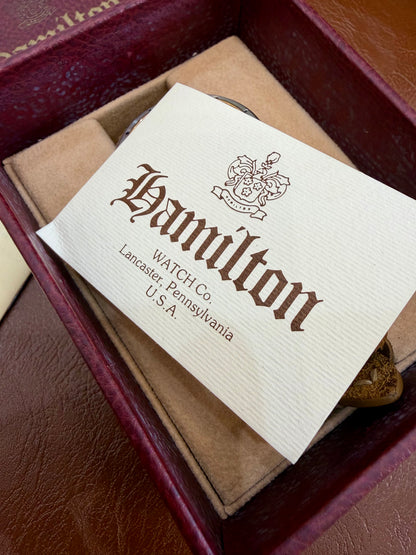 HAMILTON LANCASTER PA. CHRONOGRAPH AUTOMATIC REF. 9304 full set