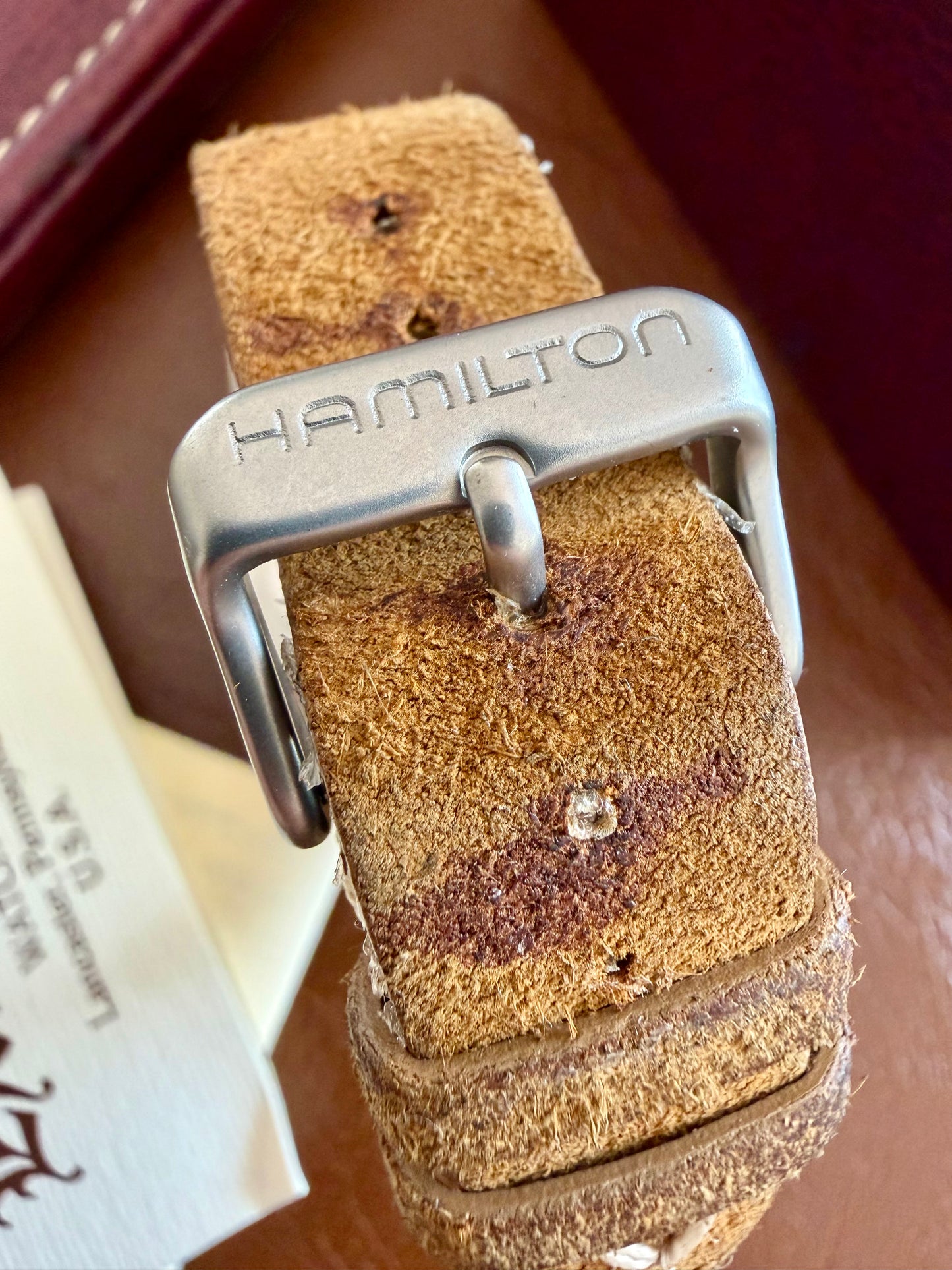 HAMILTON LANCASTER PA. CHRONOGRAPH AUTOMATIC REF. 9304 full set