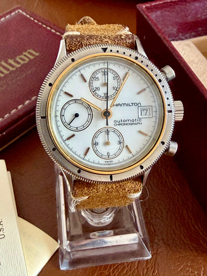 HAMILTON LANCASTER PA. CHRONOGRAPH AUTOMATIC REF. 9304 full set