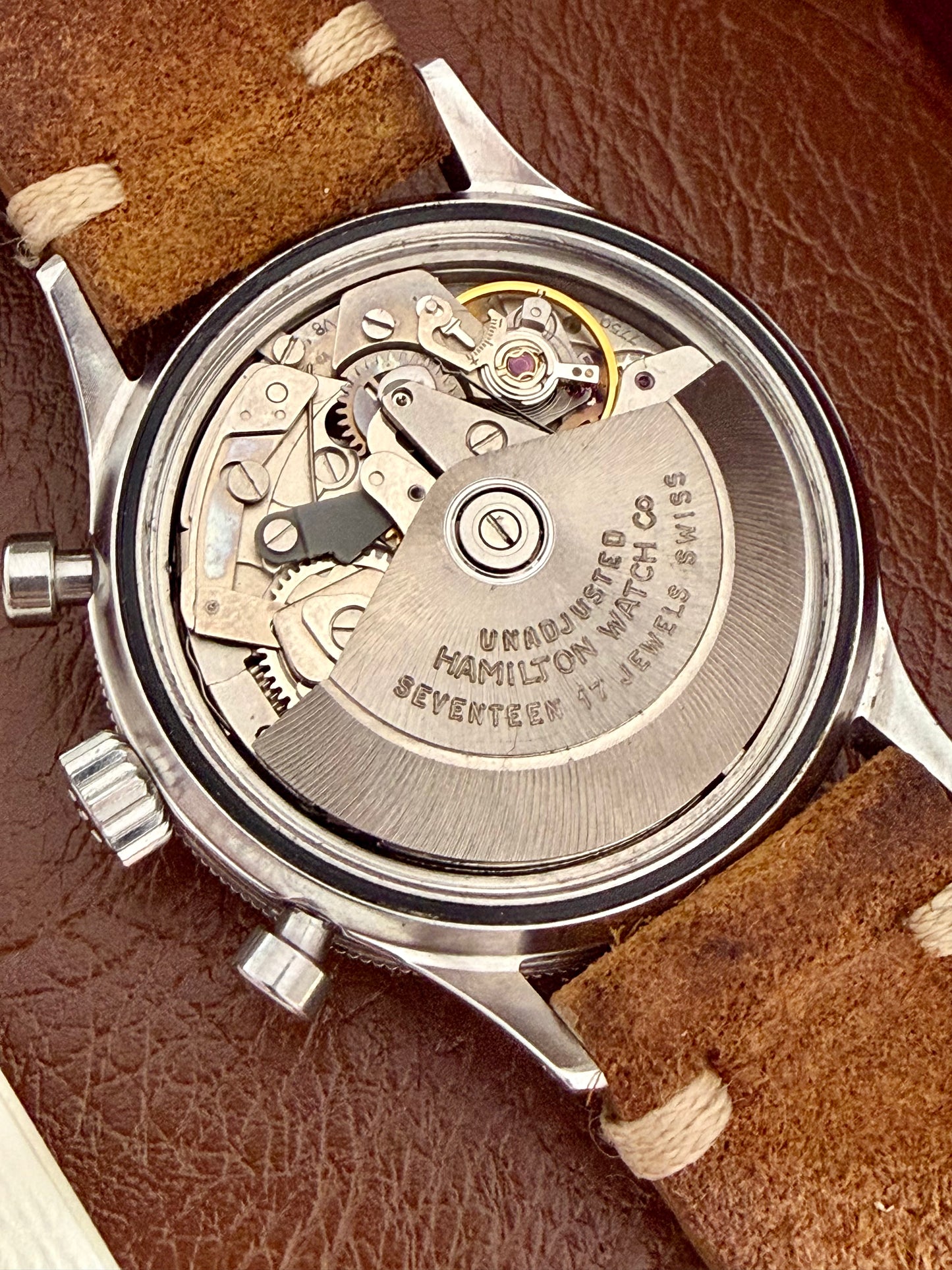 HAMILTON LANCASTER PA. CHRONOGRAPH AUTOMATIC REF. 9304 full set
