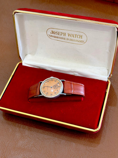 JOSEPH WATCH 40s vintage&nbsp; Salmon dial&nbsp;