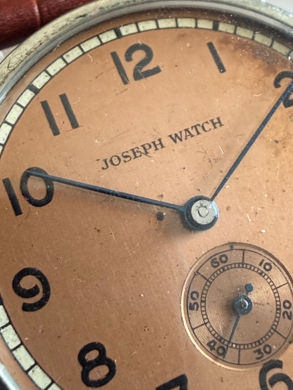 JOSEPH WATCH 40s vintage&nbsp; Salmon dial&nbsp;