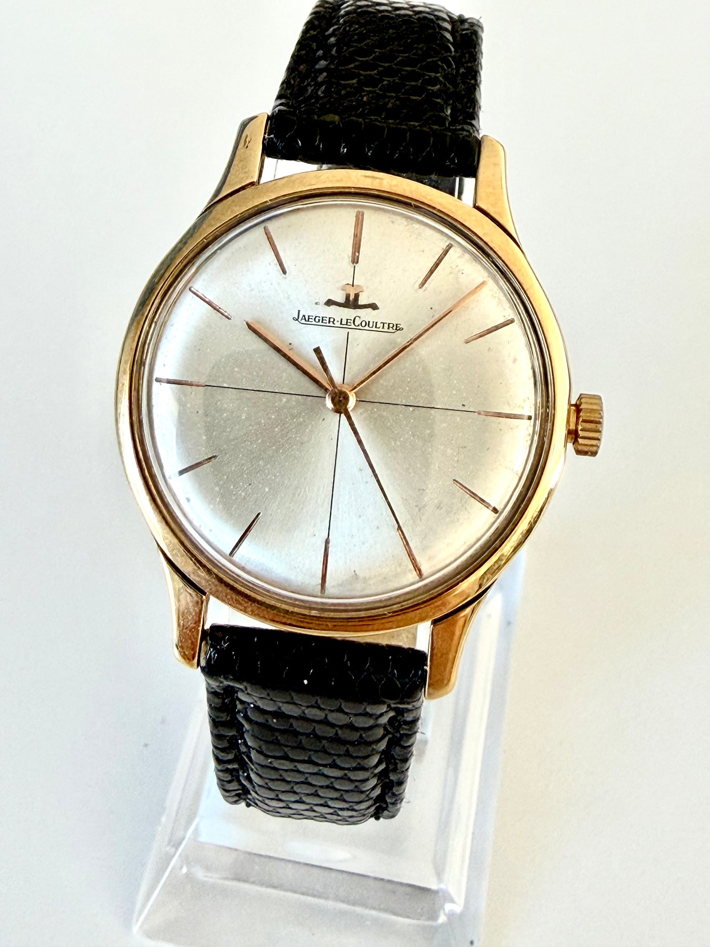 JAEGER- LECOULTRE 60s vintage Gold Plated C.m