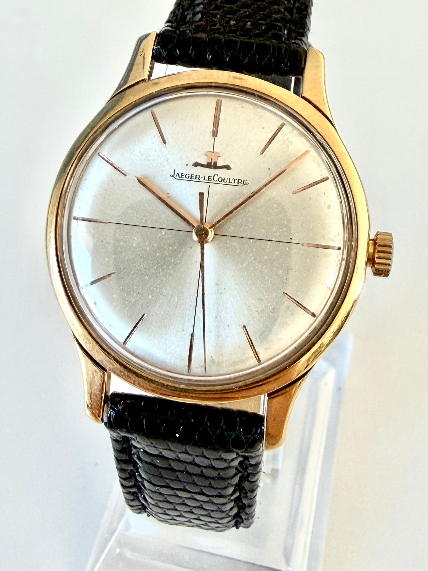 JAEGER- LECOULTRE 60s vintage Gold Plated C.m