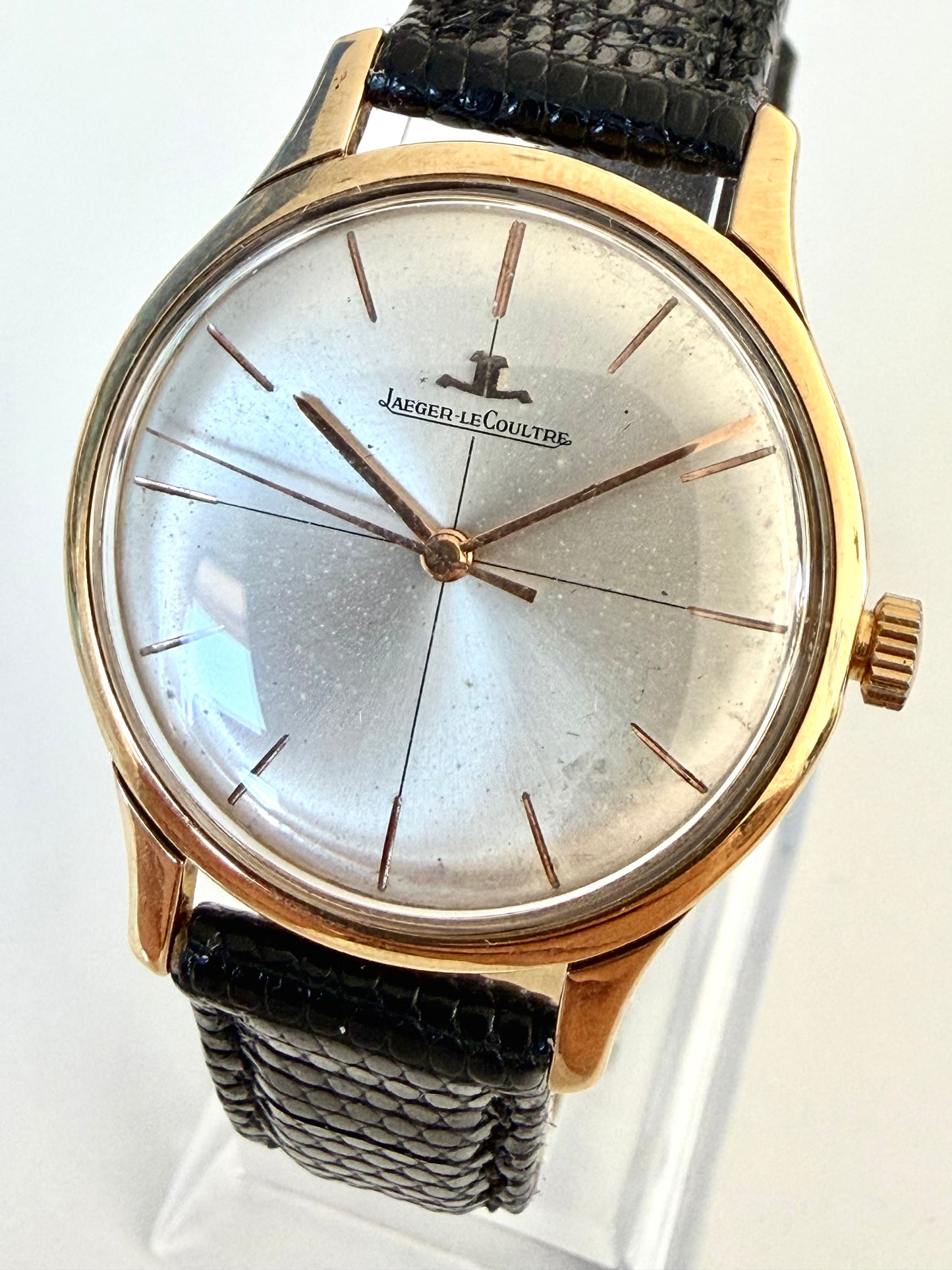 JAEGER- LECOULTRE 60s vintage Gold Plated C.m