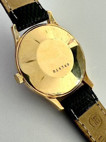 JAEGER- LECOULTRE 60s vintage Gold Plated C.m